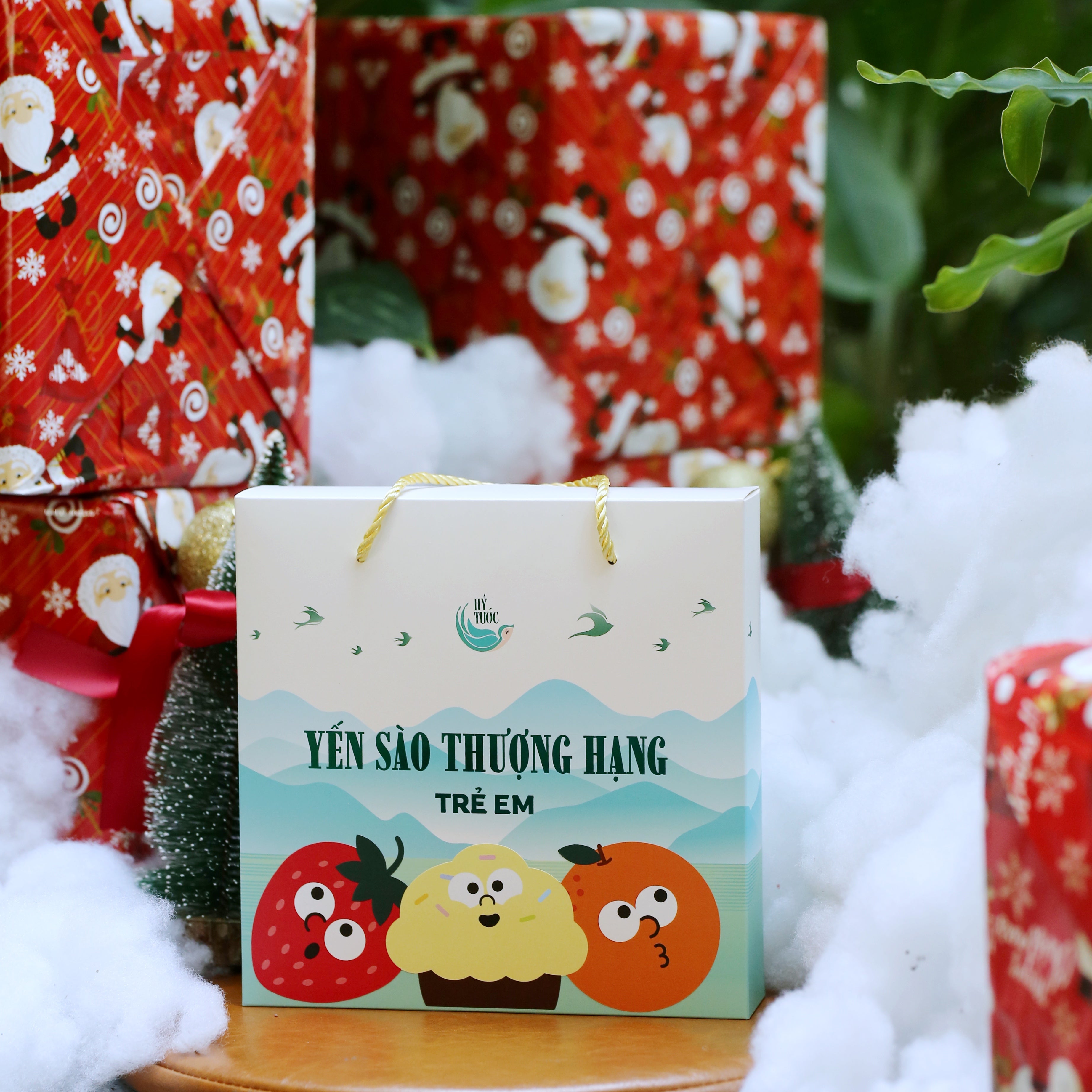 Hộp Quà Yến Chưng Sẵn Hỷ Ngọc Yến cho Trẻ Em hũ 70ml
