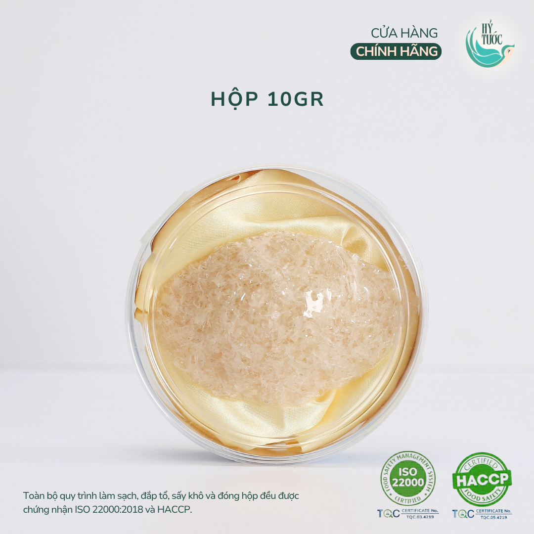 Tổ Yến Tinh Chế Cao Cấp 60% Sợi Yến Dài - Hộp 10g, 20g, 30g, 50g, 100g
