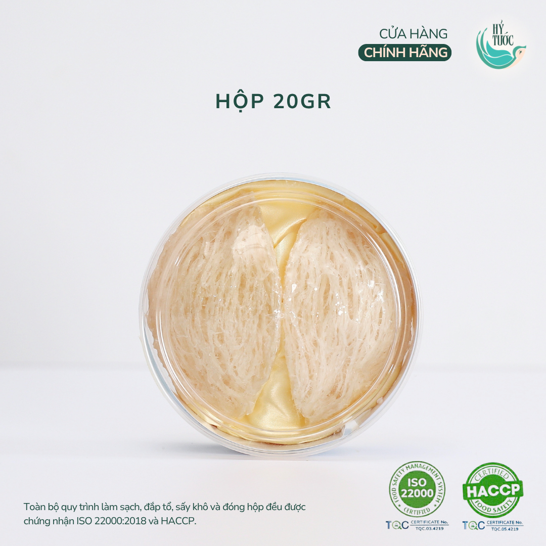 Tổ Yến Tinh Chế Cao Cấp 60% Sợi Yến Dài - Hộp 10g, 20g, 30g, 50g, 100g