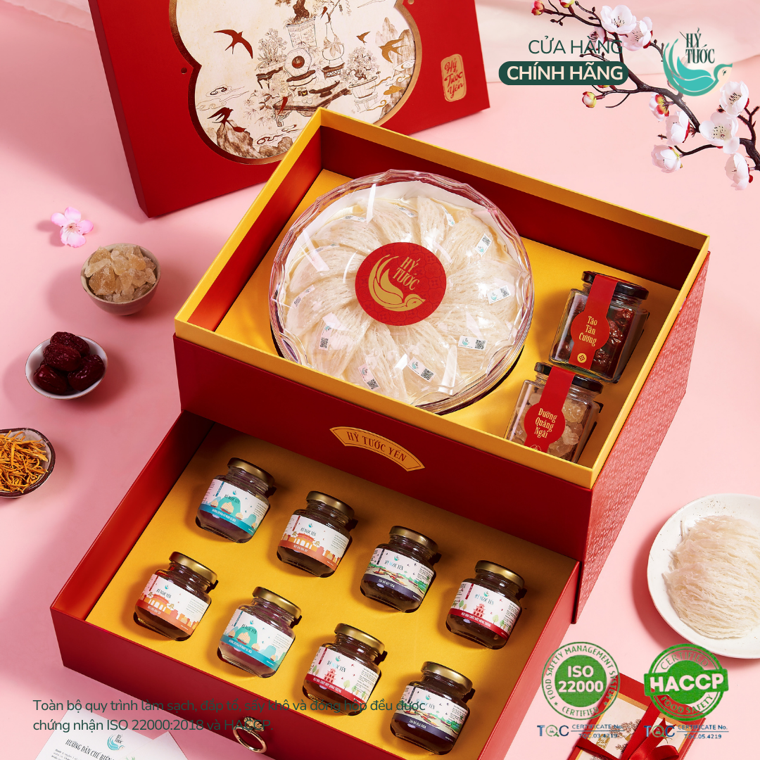 Tổ Yến Tinh Chế VIP 80% Sợi Yến Dài - Hộp 50g, 100g