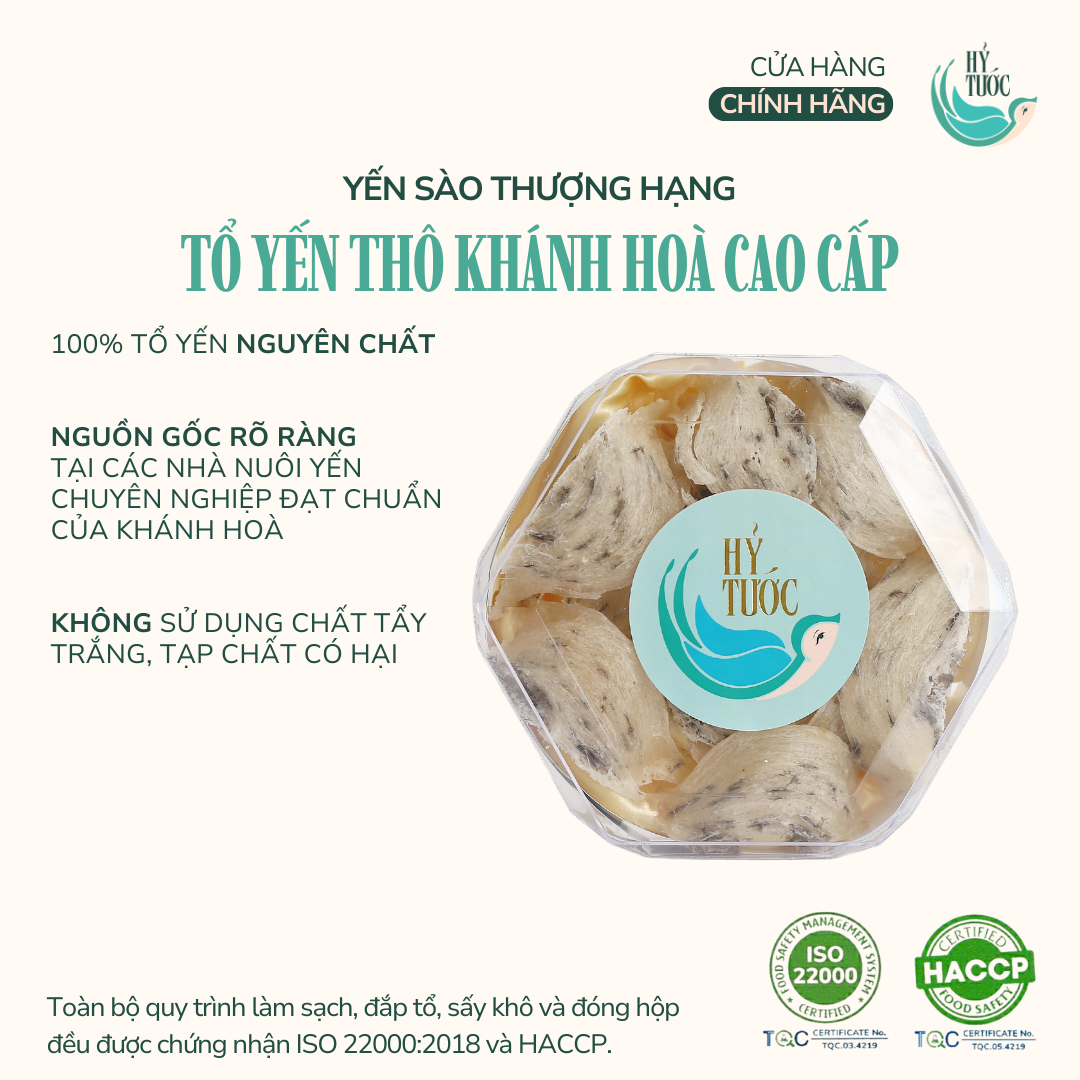 Tổ Yến Thô Khánh Hòa Cao Cấp