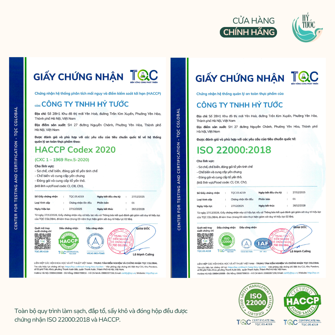 Yến chưng sẵn vị Mật ong & Hoa cúc, 8 gram yến tươi, hũ 75ml
