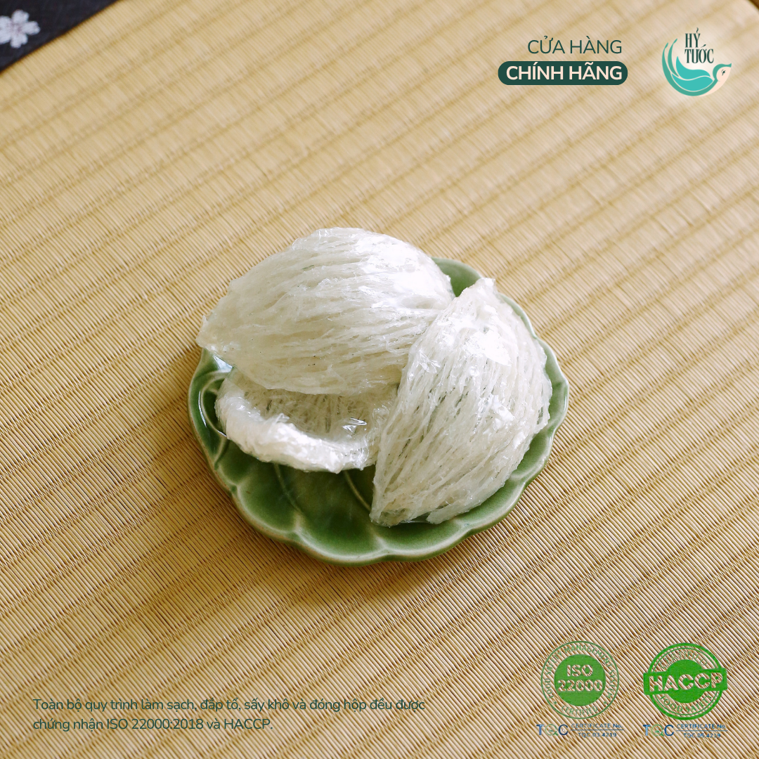 Tổ Yến Tinh Chế Thượng Hạng 100% Sợi Yến - Hộp 50g, 100g