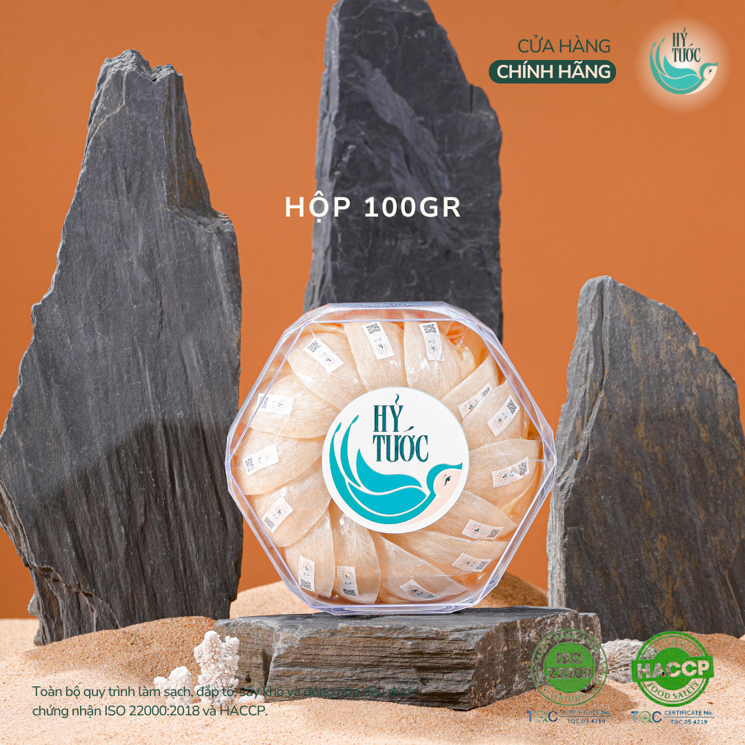 Tổ Yến Định Hình Xuất Khẩu Loại Thượng Hạng - Hộp 100G