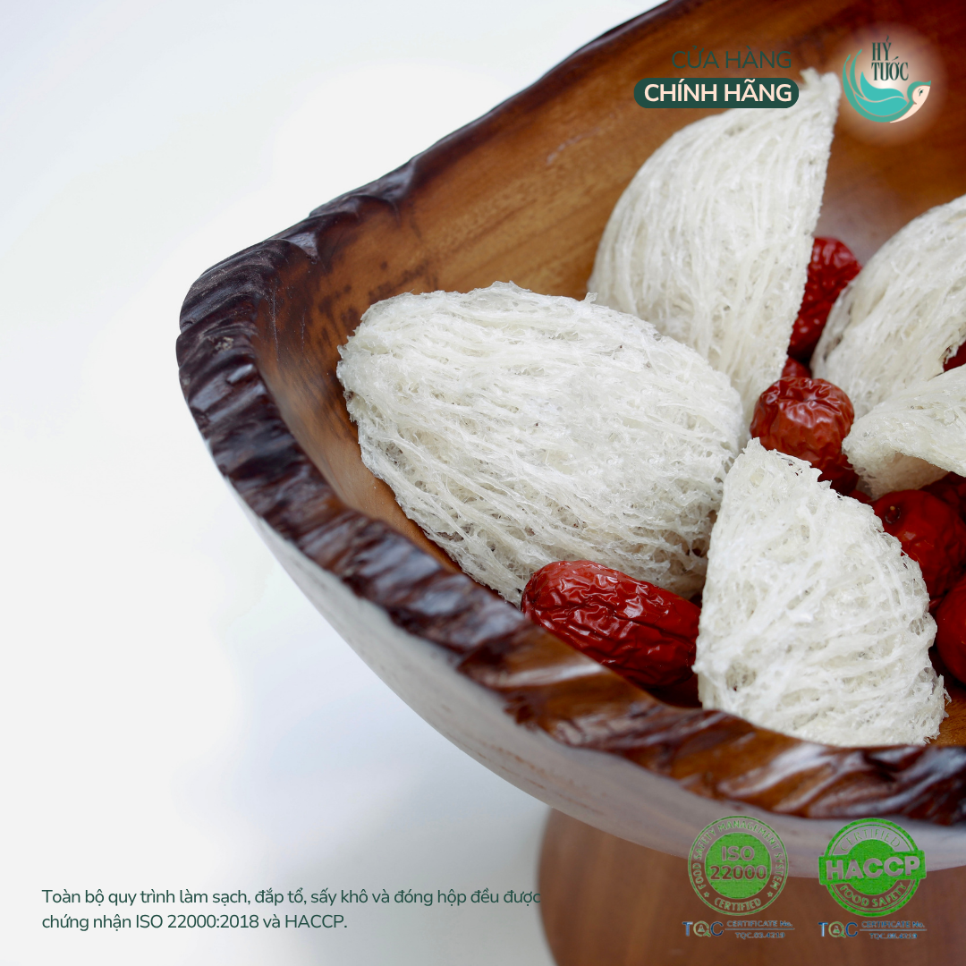 Tổ Yến Tinh Chế Cao Cấp 60% Sợi Yến Dài - Hộp 10g, 20g, 30g, 50g, 100g
