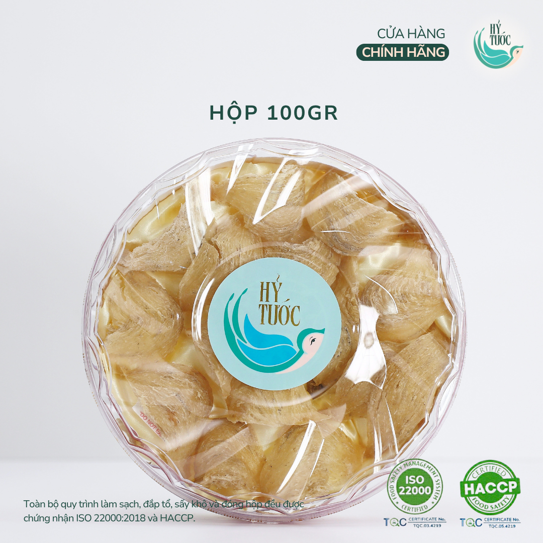 Tổ Yến Đảo Thiên Nhiên Khánh Hoà Nguyên Chất Thượng Hạng - Hộp 100G