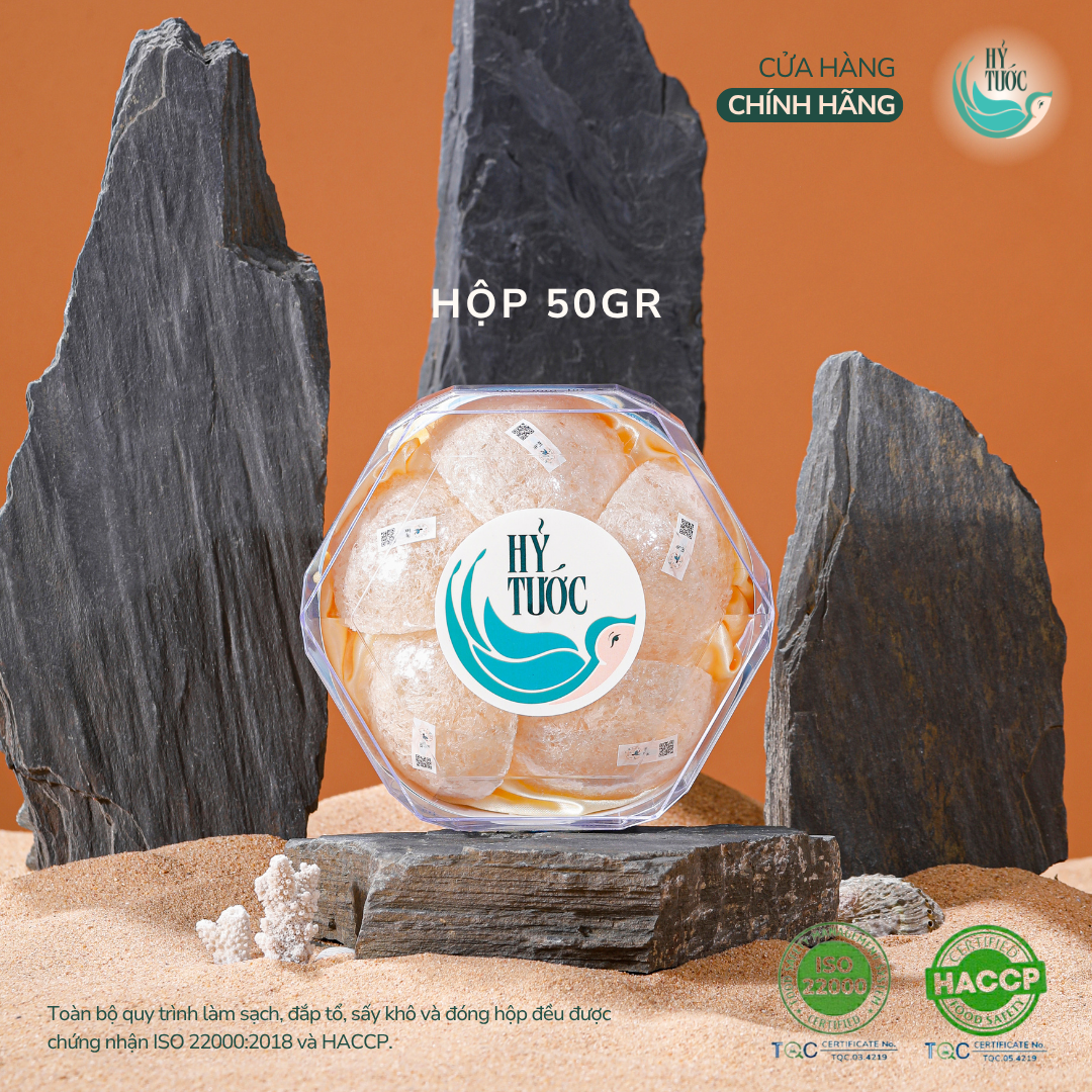 Tổ Yến Tinh Chế Xơ Mướp (100% Bụng Tổ Yến) - Hộp 10g, 20g, 30g, 50g, 100g