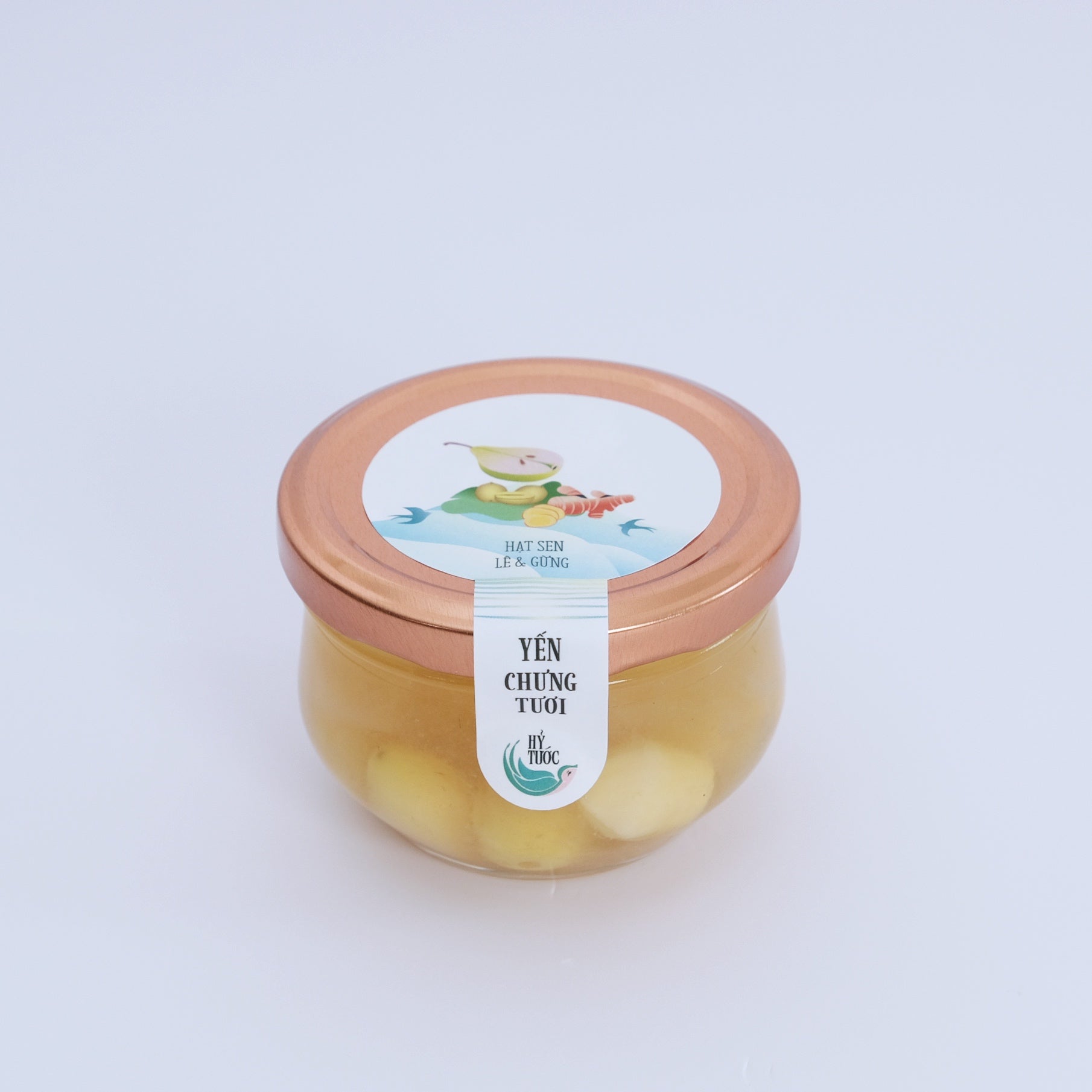 Yến Chưng Tươi Vị Hạt Sen, Lê & Gừng