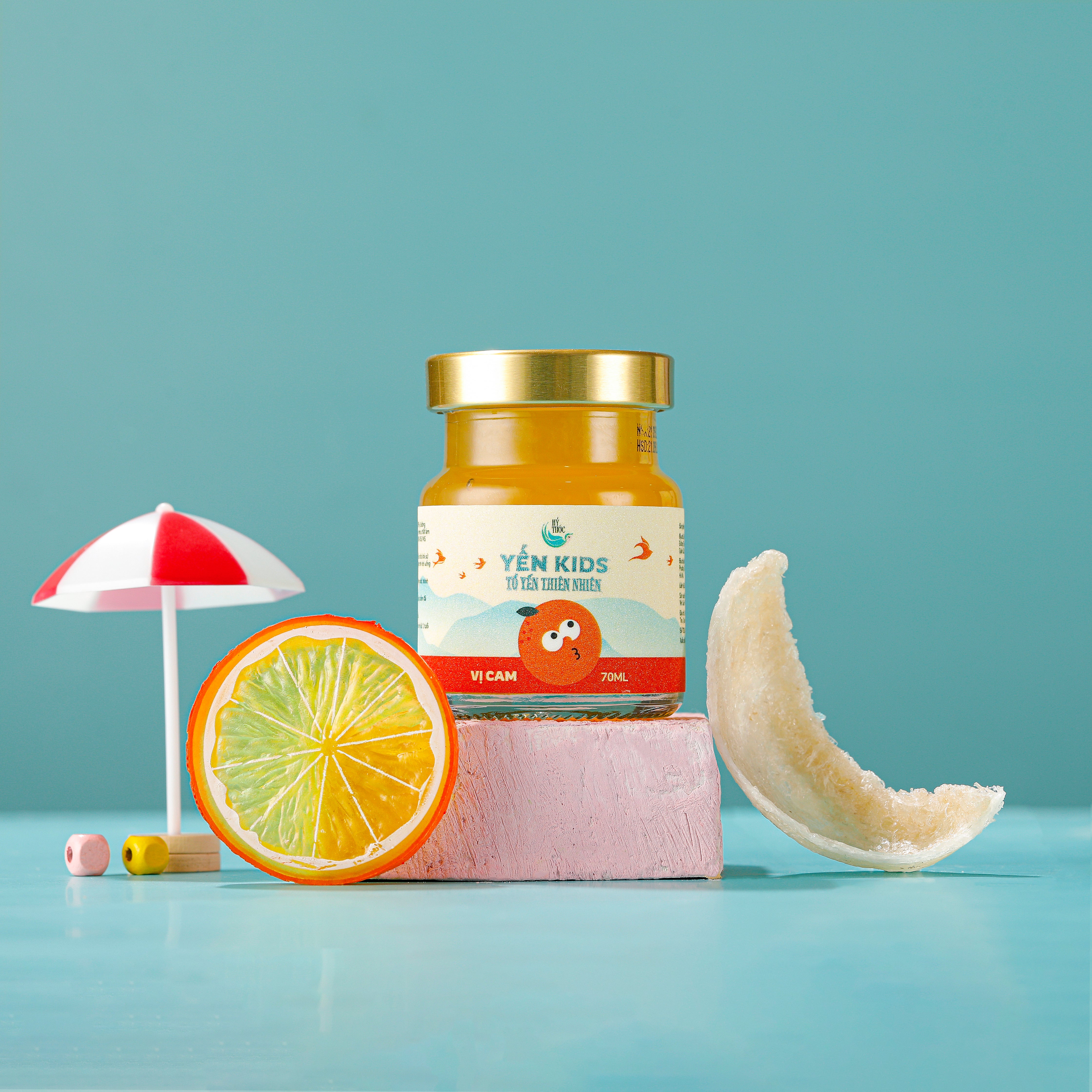 Hộp Quà Yến Chưng Sẵn Hỷ Ngọc Yến cho Trẻ Em hũ 70ml